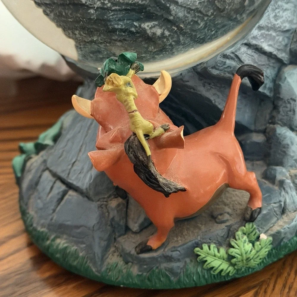 Disney The Lion King Music Box Snow Globe 